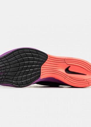 Мужские кроссовки nike air zoom vaporfly black purple / smb2 фото