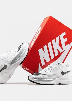 Мужские кроссовки nike air zoom vaporfly white / smb
