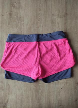 Женские спортивные двойные шорты  xersion,  германия,  l.3 фото