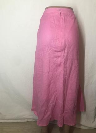 Натуральная ляная юбка м8 фото