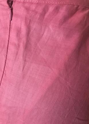 Натуральная ляная юбка м6 фото