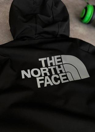 Ветровка the north face черная / мужские ветровки куртки зе норт фэйс6 фото