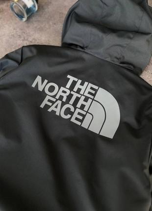 Серая ветровка the north face / мужские куртки ветровки tnf8 фото