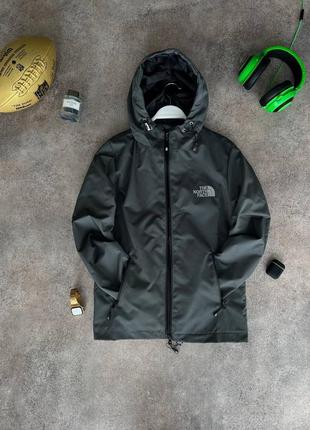 Серая ветровка the north face / мужские куртки ветровки tnf