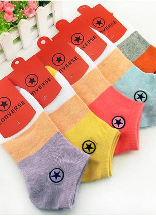 Низкие/короткие премиум носки converse - 1 пара.
