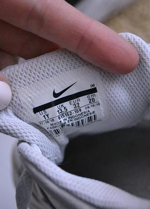 Кеды белые nike 21см 6