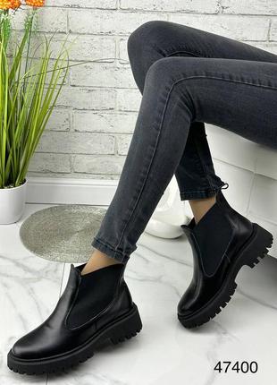 Жіночі ботинки натуральна шкіра замша 36-41 черевики демі2 фото