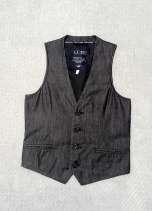Жилет джинсовый armani jeans