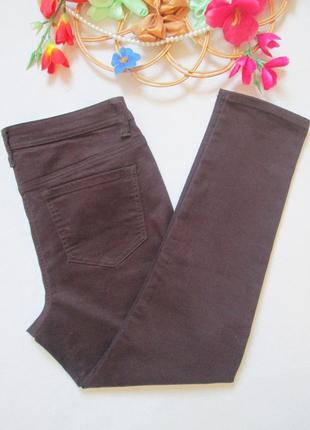 Суперовые стрейчевые джинсы скинни цвет шоколад susie denim 💜❄️💜7 фото