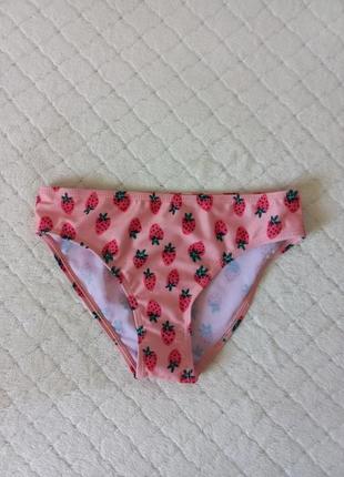 Плавки на девочку 7-8 лет (рост 128)