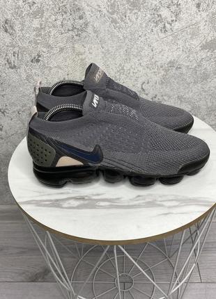 Кроссовки nike vapormax flyknit moc 2 dark gray!1 фото