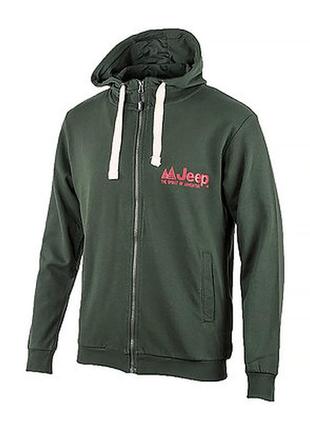 Толстовка jeep hooded sweatshirt full zip >s-m-l-xl-2xl< оригінал!