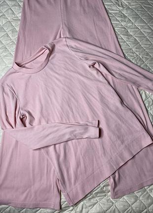 Спортивный костюм рубчик кюлоты