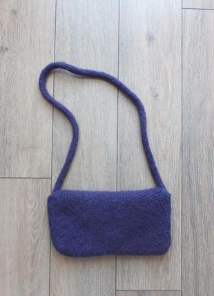 Валяная шерстяная сумка handmade2 фото