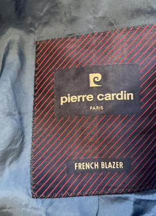 Шикарний чоловічий брендовий жакет/48/brend pierre cardin стан нового5 фото