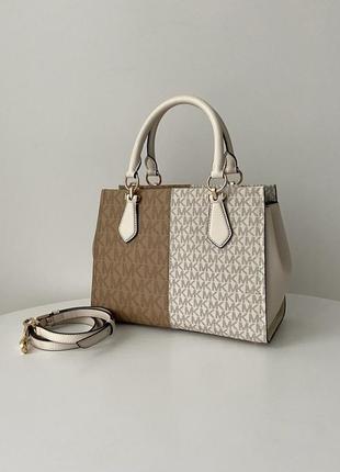 Женская брендовая сумочка michael kors marilyn medium satchel сумка кроссбоди crossbody оригинал кожа мишель корс майкл корс на подарок жене девушке