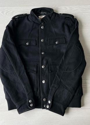 Пальто полу пальто topman шерсть 78%3 фото