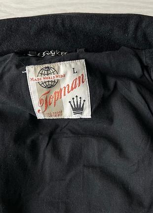 Пальто полу пальто topman шерсть 78%8 фото
