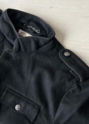 Пальто полу пальто topman шерсть 78%9 фото