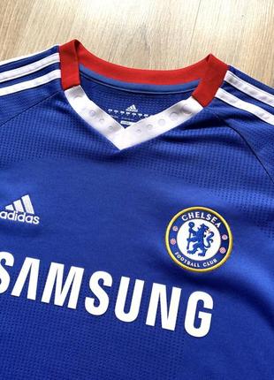 Мужская винтажная футбольная джерси adidas chelsea fc home authentic3 фото