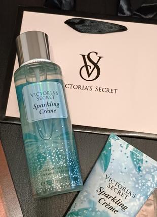 Парфумований спрей міст sparklin crème victoria's secret виктория сикрет вікторія сікрет оригінал