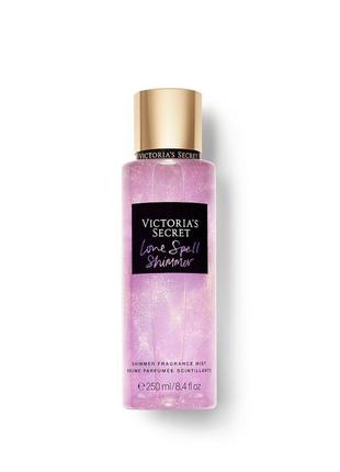 Спрей для тела victoria's secret love spell shimmer fragranse mist