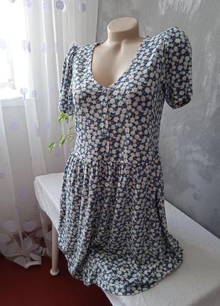 Легке плаття 👗 в квітковий принт2 фото