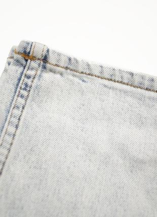 Мужские синие джинсыя8 фото