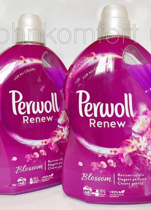 Гель для прання perwoll renew blossom 2,880 ml / 48 прань1 фото