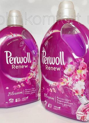 Гель для прання perwoll renew blossom 2,880 ml / 48 прань5 фото