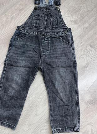 Джинсовий комбінезон zara