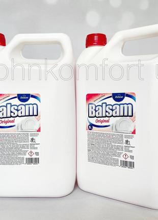 Средство для мытья посуды balsam deluxe original 5л1 фото