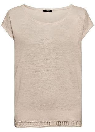 Льняна футболка esmara німецька/2097/