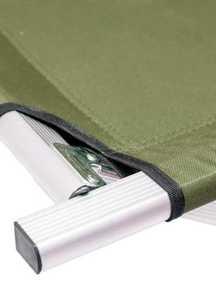 Раскладушка ranger military alum походная кровать хаки походная раскладушка зеленая складная раскладушка2 фото