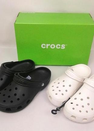 Купити крокси сабо crocs classic black чорні топ продажів!2 фото