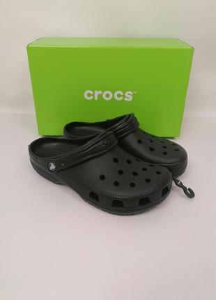 Купити крокси сабо crocs classic black чорні топ продажів!1 фото