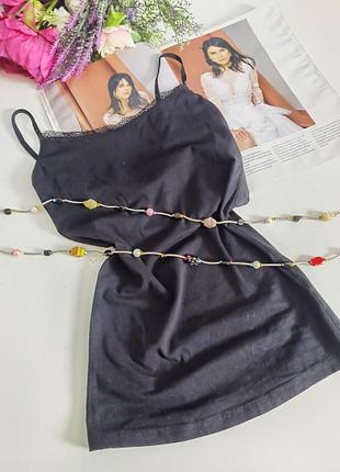 Брендовая трикотажная майка маленького размера 2xs