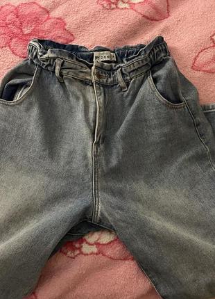 Mom jeans с резинкой befree