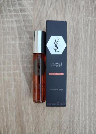 Парфумована вода для чоловіків yves saint laurent l'homme eau de parfum, 10 ml, франція, оригінал