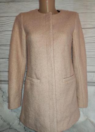 Женское пудровое,недно розовое пальто ,44, only