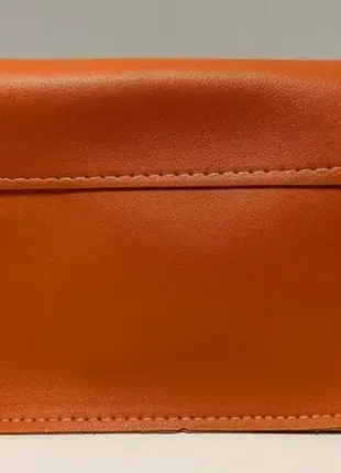 Стильная женская сумка с котиком d5052 оранжевая5 фото