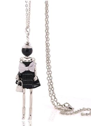 Большой выбор! модный крутой кулон кукла на цепочке подвеска ожерелье