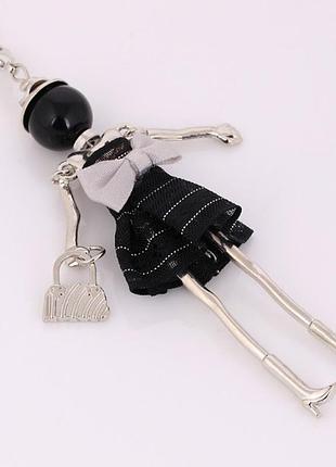 Большой выбор! модный крутой кулон кукла на цепочке подвеска ожерелье