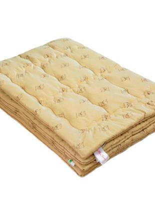 Одеяло mirson шерстяное gold camel hand made 175 зима 155x215 см (2200000460806)