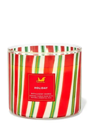 Ароматична свічка bath& body works holiday