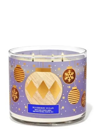 Ароматична свічка bath and body works blueberry sugar1 фото