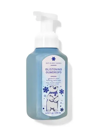 Мыло-пена для рук bath and body works glistening gumdrops