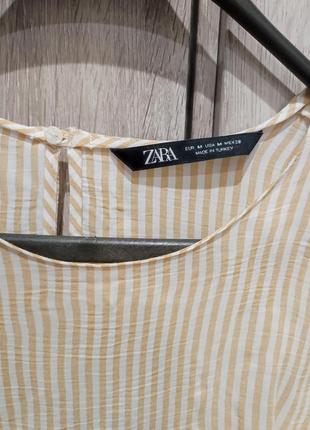 Блуза в полоску zara8 фото