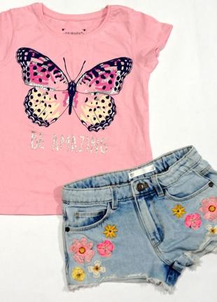 Футболка, шорты фирма primark на 5-6 лет и 6-7 лет
