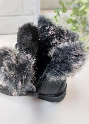 Зимние ботинки для девочки clibee3 фото